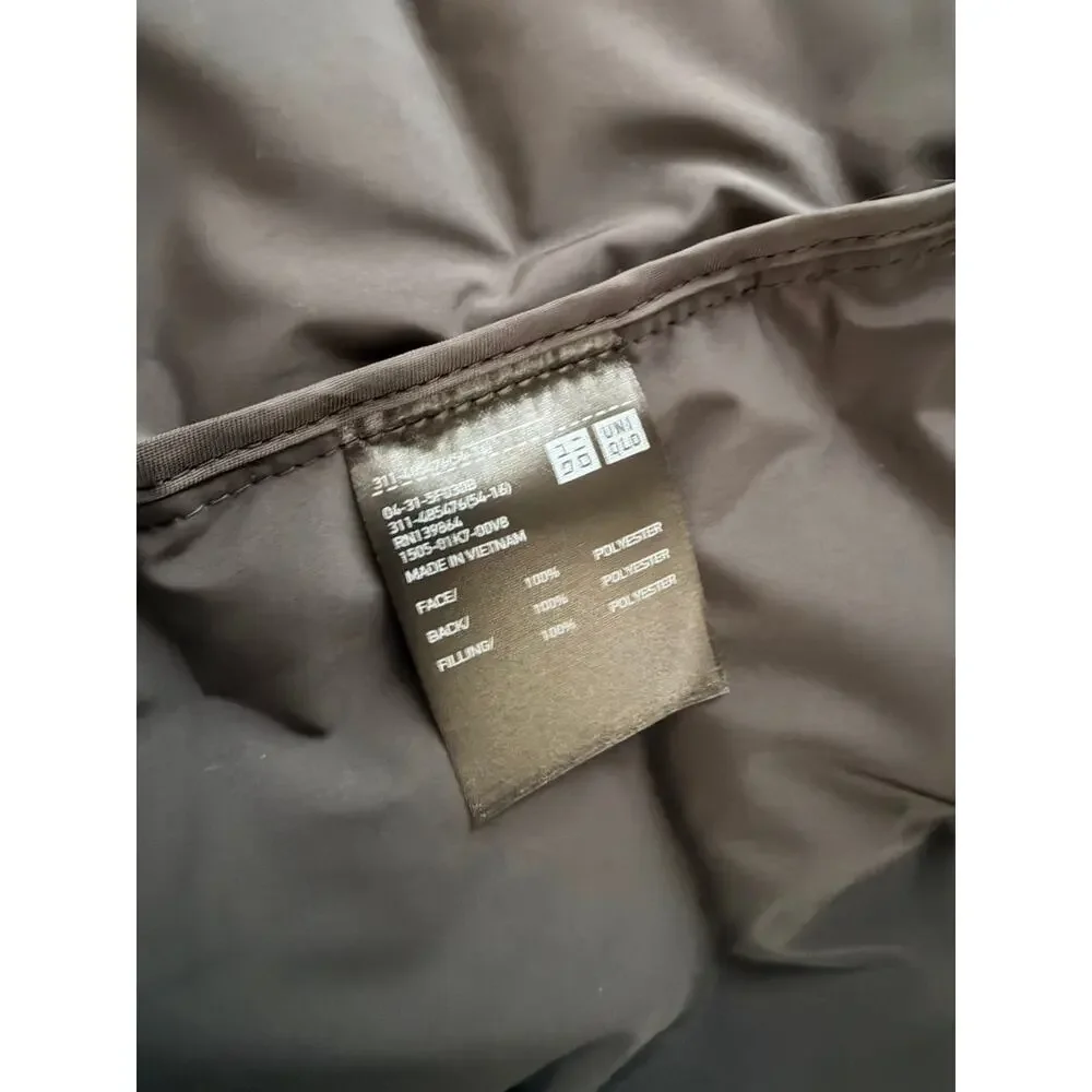 Uniqlo PUFFTECH Jacket, Non Quilted, in Black